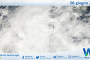 Meteo Sicilia: immagine satellitare Nasa di martedì 06 giugno 2023