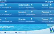 Meteo Sicilia: previsioni meteo mare e vento per domani, domenica 04 giugno 2023