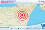 Scossa di terremoto magnitudo 2.5 nei pressi di Bronte (CT)