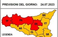 Sicilia: rischio incendi: allerta rossa della Protezione Civile per domani, lunedì 24 Luglio 2023