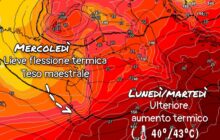 Meteo Messina e provincia: inizio settimana con possibili picchi oltre +43°C