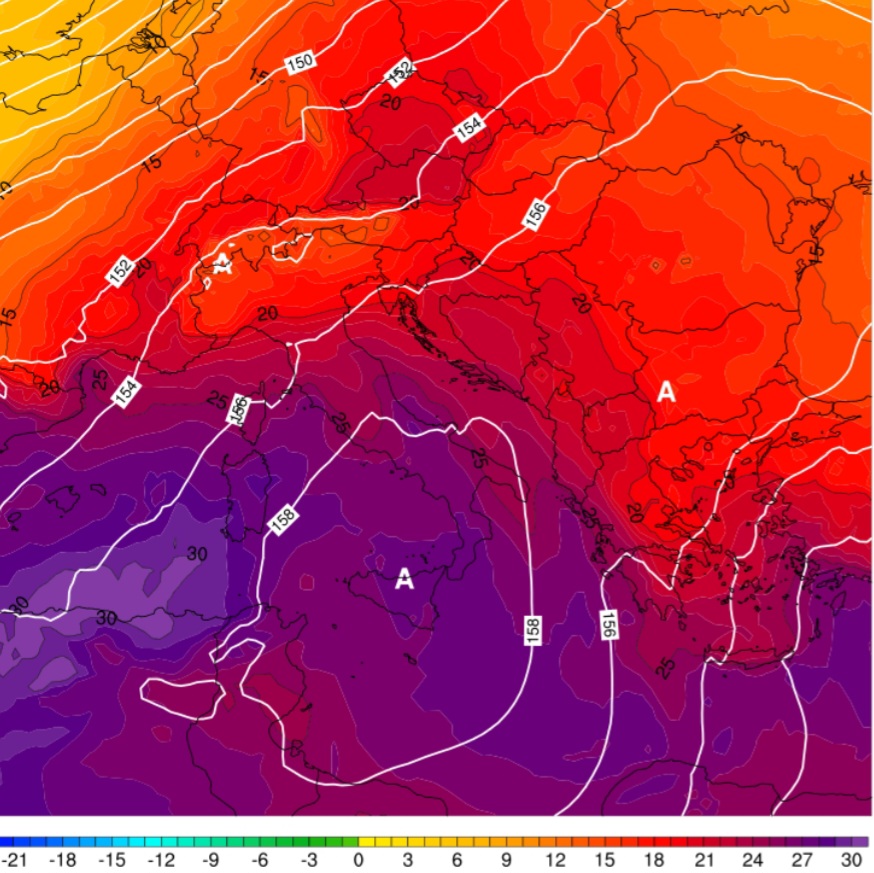 Meteo Messina e provincia: ulteriore recrudescenza del caldo da giovedì 13 luglio
