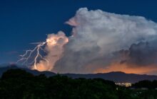 Meteo Cammarata: domani giovedì 24 Agosto possibili temporali. Allerta gialla della Protezione Civile.