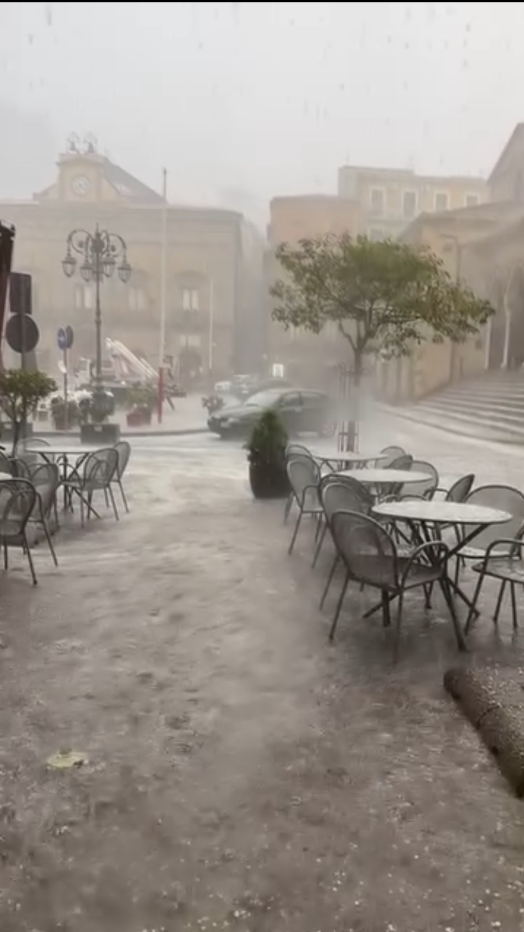 Meteo Sicilia: nubifragi sull'ennese! superati i 100 mm di pioggia a Nicosia