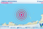 Scossa di terremoto magnitudo 2.6 nel Tirreno Meridionale (MARE)