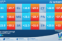 Meteo Sicilia: Radiosondaggio Trapani Birgi di venerdì 22 settembre 2023 ore 00:00