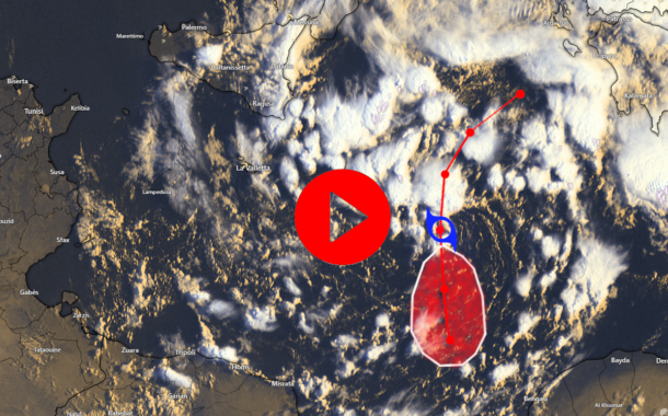 Meteo Sicilia: ciclone mediterraneo in evoluzione tra Sicilia e Libia, ultimi aggiornamenti [VIDEO] - Cronaca meteo