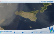 Meteo Sicilia: immagine satellitare Nasa di domenica 17 settembre 2023