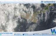 Meteo Sicilia: immagine satellitare Nasa di mercoledì 20 settembre 2023