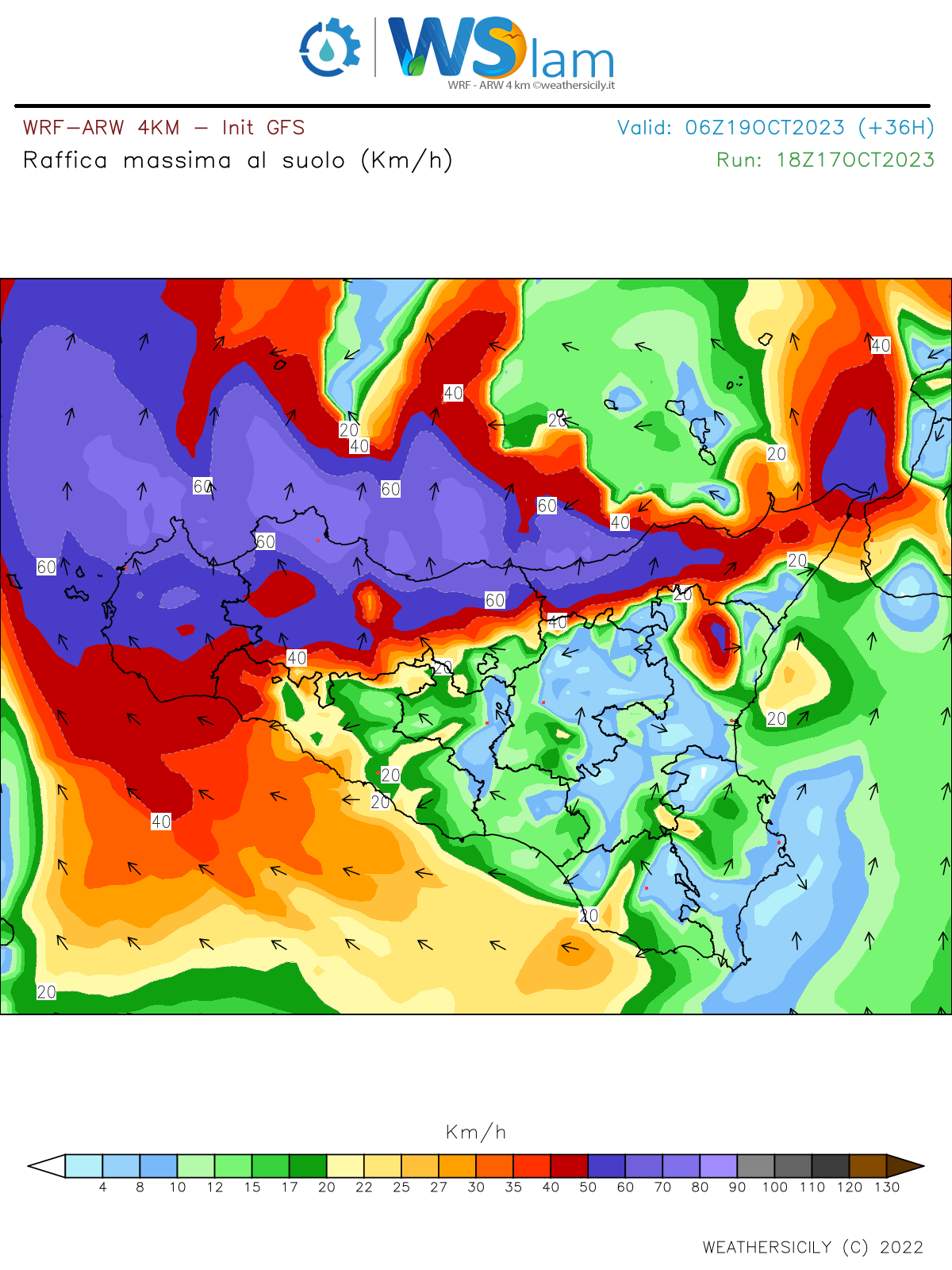 Meteo Palermo: intensa ondata di caldo estiva e forti venti meridionali tra giovedì e venerdì!