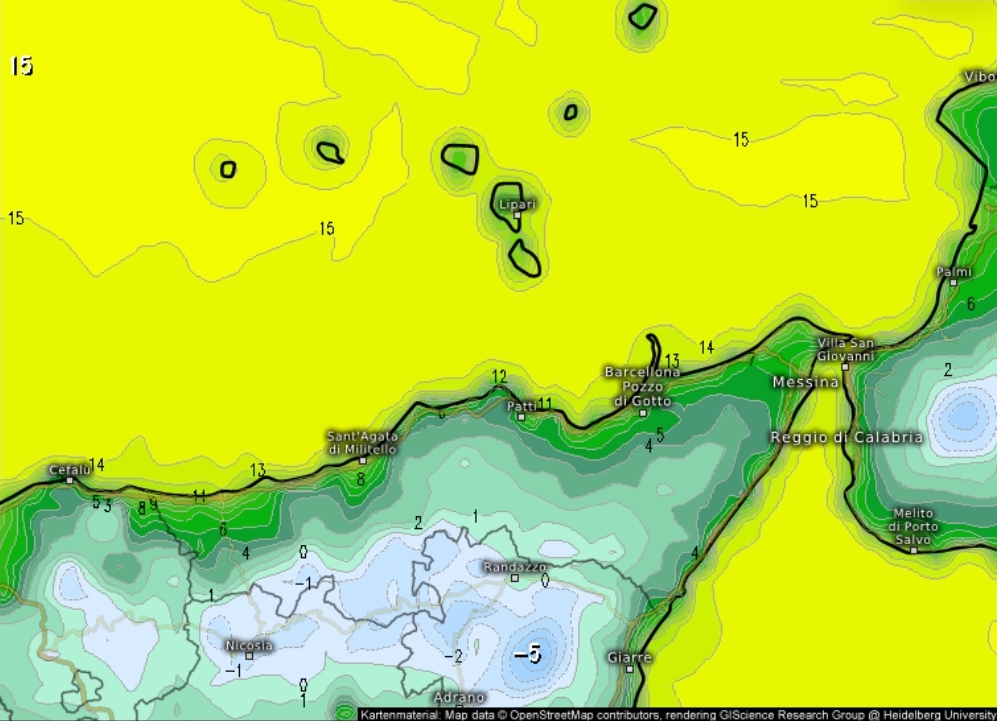 Meteo Messina e provincia: rapida irruzione artica in arrivo!