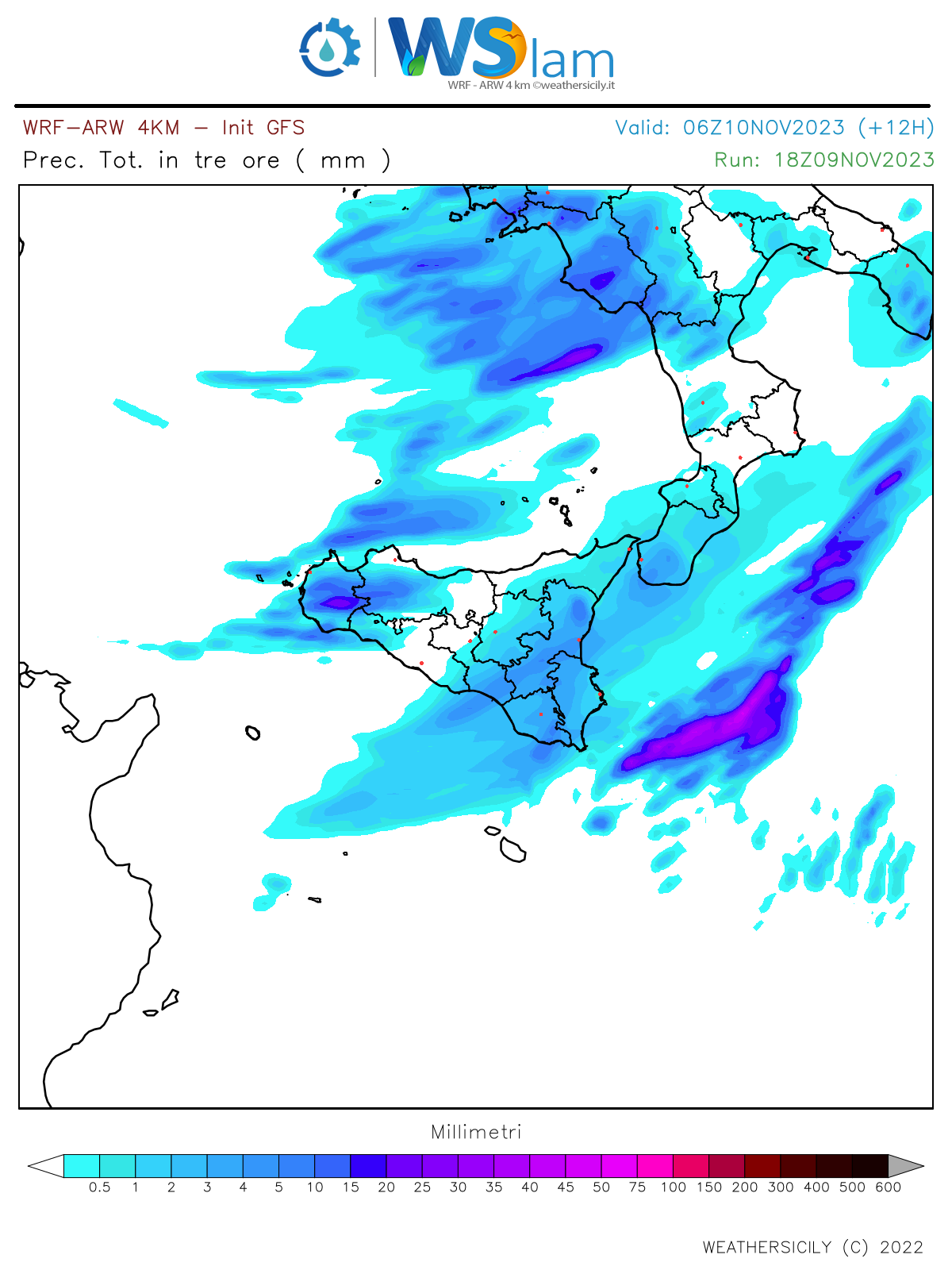 Meteo Sicilia: ancora variabilità con qualche pioggia nel weekend!