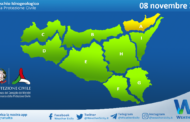 Meteo Sicilia: bollettino di allerta meteo per domani, mercoledì 08 novembre 2023