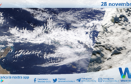 Meteo Sicilia: immagine satellitare Nasa di martedì 28 novembre 2023