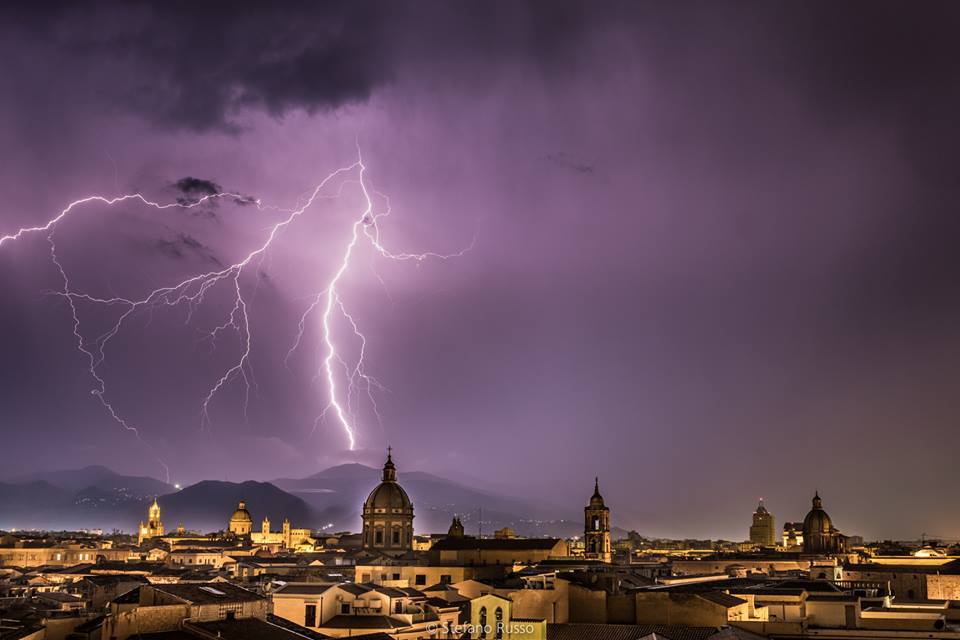 Meteo Palermo e provincia: atteso intenso maltempo tra la sera/notte in arrivo!