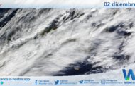 Meteo Sicilia: immagine satellitare Nasa di sabato 02 dicembre 2023