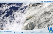 Meteo Sicilia: immagine satellitare Nasa di domenica 03 dicembre 2023