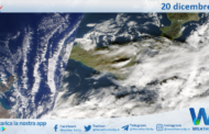 Meteo Sicilia: immagine satellitare Nasa di mercoledì 20 dicembre 2023
