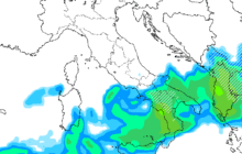 Meteo Sicilia: ancora mite con qualche pioggia domani! Poi più freddo domenica