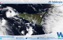 Meteo Sicilia: immagine satellitare Nasa di giovedì 29 febbraio 2024