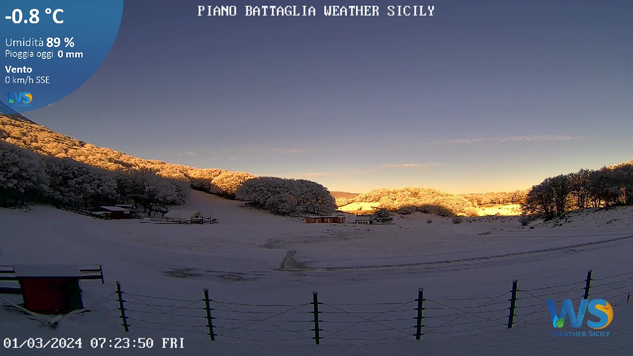 Meteo Sicilia: Marzo altalenante! Dal clima mite attuale, alla neve attesa in montagna nelle prossime ore.