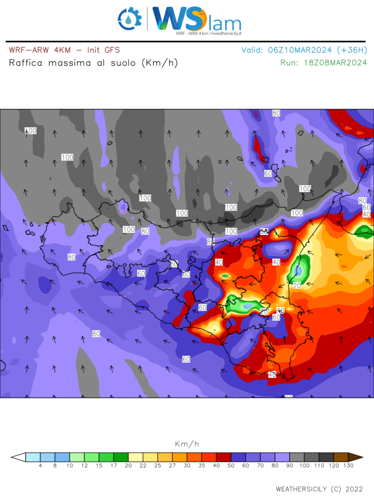 Meteo Sicilia: Radiosondaggio Trapani Birgi di sabato 09 marzo 2024 ore 12:00