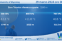 Meteo Sicilia: temperature previste per domani, venerdì 29 marzo 2024