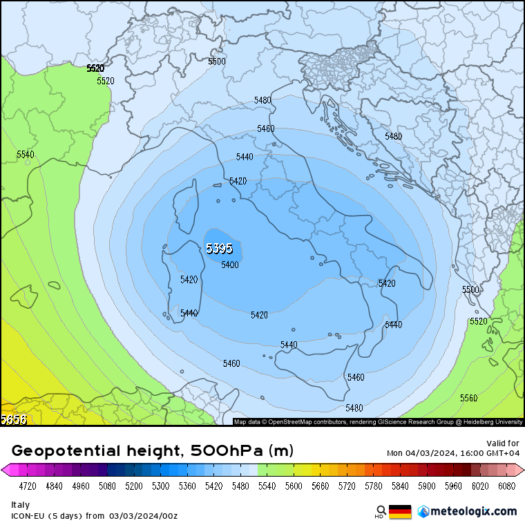 Meteo Sicilia: Radiosondaggio Trapani Birgi di domenica 03 marzo 2024 ore 00:00