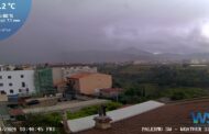 Meteo Sicilia: Giornata invernale sull'isola. Temporale in atto a Palermo con grandine e forte vento!