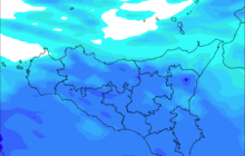 Meteo Sicilia: atteso un peggioramento nelle prossime ore  con aria fredda e piogge sparse.