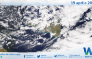 Meteo Sicilia: immagine satellitare Nasa di venerdì 19 aprile 2024