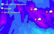 Meteo Palermo: ci attende un mercoledì con piogge, locali temporali e calo termico.