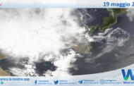 Meteo Sicilia: immagine satellitare Nasa di domenica 19 maggio 2024