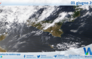 Meteo Sicilia: immagine satellitare Nasa di sabato 01 giugno 2024
