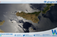 Meteo Sicilia: immagine satellitare Nasa di sabato 08 giugno 2024