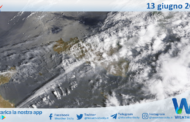 Meteo Sicilia: immagine satellitare Nasa di giovedì 13 giugno 2024
