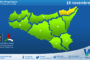 Meteo Sicilia: immagine satellitare Nasa di lunedì 18 novembre 2024