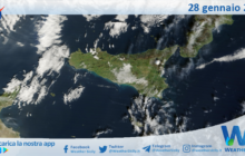 Meteo Sicilia: immagine satellitare Nasa di martedì 28 gennaio 2025