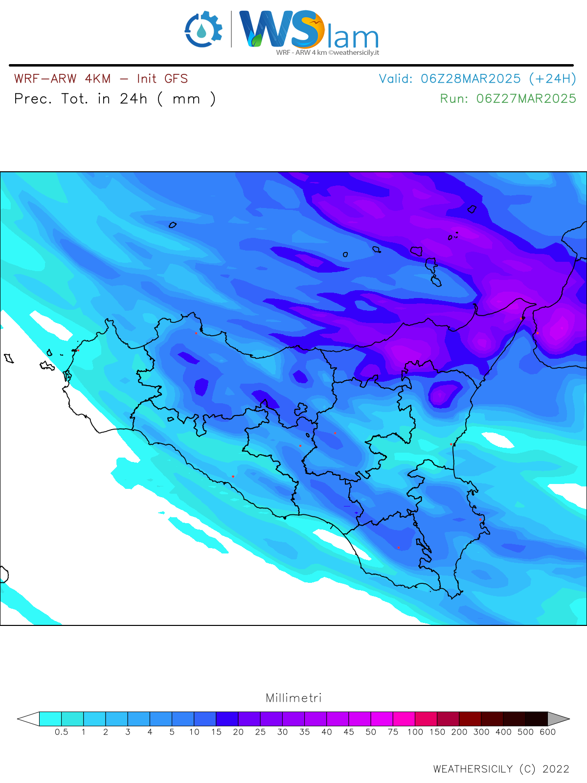 Meteo Sicilia: ancora maltempo e freddo nelle prossime ore.