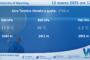 Meteo Sicilia: bollettino di allerta meteo per domani, giovedì 13 marzo 2025