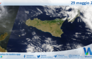 Meteo Sicilia: immagine satellitare Nasa di giovedì 29 maggio 2025