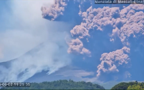 Etna: Violenta Eruzione in atto (VIDEO)