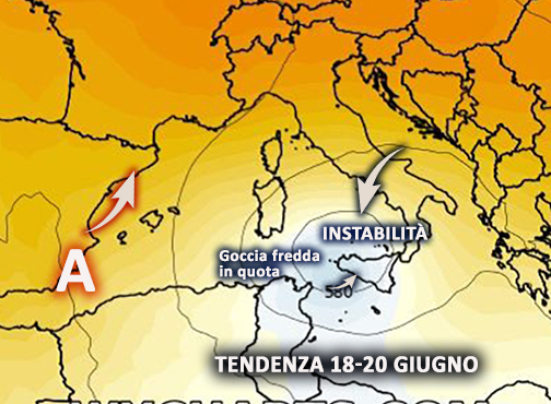 Sicilia: in arrivo instabilità su molte zone, con temporali anche intensi e temperature in calo!