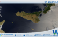 Meteo Sicilia: immagine satellitare Nasa di mercoledì 04 giugno 2025