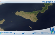Meteo Sicilia: immagine satellitare Nasa di venerdì 06 giugno 2025
