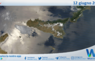 Meteo Sicilia: immagine satellitare Nasa di giovedì 12 giugno 2025