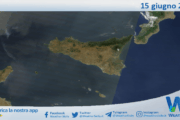 Meteo Sicilia: immagine satellitare Nasa di domenica 15 giugno 2025