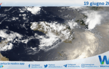 Meteo Sicilia: immagine satellitare Nasa di giovedì 19 giugno 2025