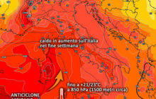 Sicilia: anticiclone africano in rinforzo e caldo in aumento nel weekend. Da martedì temperature in calo, possibili spiragli instabili?