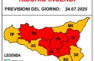 Sicilia: rischio incendi elevato nelle prossime ore!